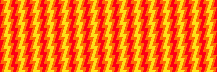 Lightning Zigzag Pattern vector image