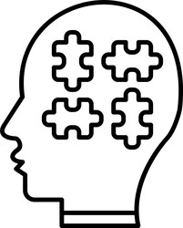 problem solving icon vector image