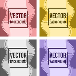 abstract fluid background for use in design vector image
