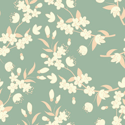 colorful tree flowers Vector Image