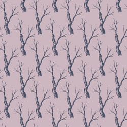 tree branches seamless pattern vector image