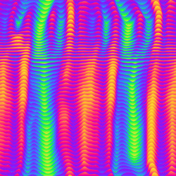 Dynamic Flame Gradient Pattern vector image