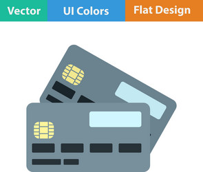 credit card icon vector