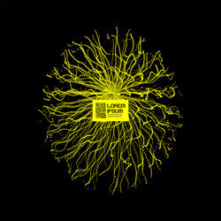 Dynamic Particle Network 3D vector image