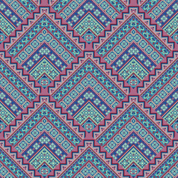 nature patch pattern mosaic background vector image