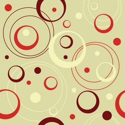 Retro Circle Pattern vector image