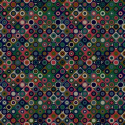 geometrical abstract circle mosaic pattern vector