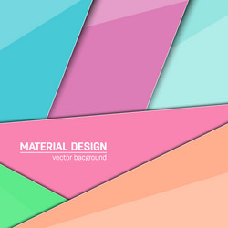 material design background abstract vector image