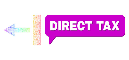 spectral net gradient pull left icon and direct vector image