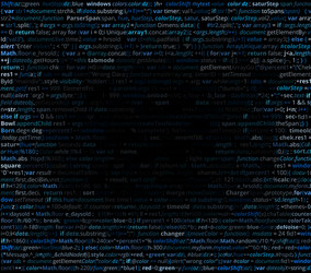 Code Gradient Background vector image