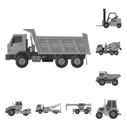 isolated object of build and construction sign vector image
