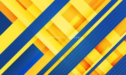 modern abstract background blue and yellow color vector image