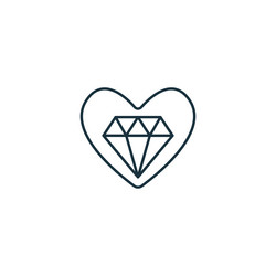 core values icon monochrome simple sign from vector image
