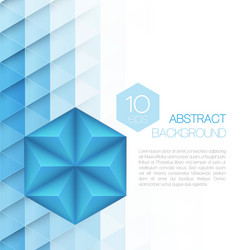 triangular background vector image
