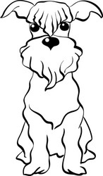 16+ Dog Sitting Down Drawing