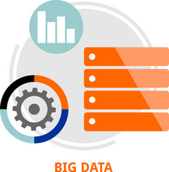 Data Analysis & Visualization vector image