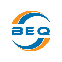 Bfg letter logo design on a white background Vector Image