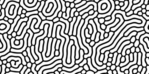 Abstract seamless hand drawn pattern smooth Vector Image
