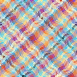 geometric abstract pattern in low poly style vector image