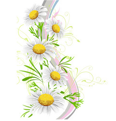 spring background vector image