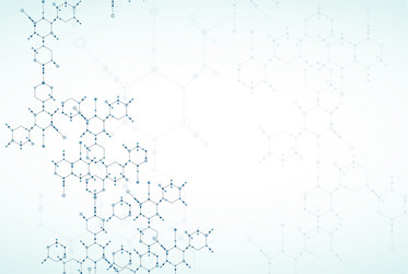 abstract technology hexagonal background vector image