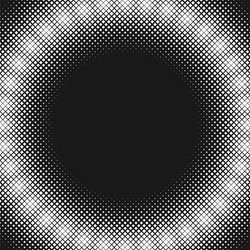 retro halftone square pattern background vector image
