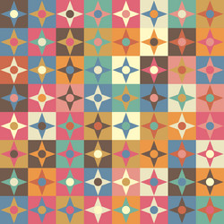 seamless colorful geometric pattern abstract vector image
