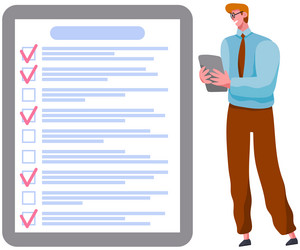 month scheduling to do list time management vector image