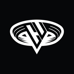 Sh logo monogram shield crown luxury design Vector Image