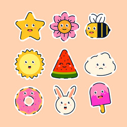 Cute stickers and stationery by pocketpeachesco on