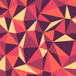 Retro Triangle Pattern vector image