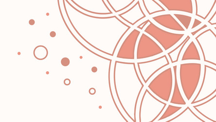 dynamic abstract circular pattern with dot vector image