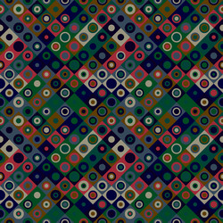 circle mosaic pattern background - abstract design vector image