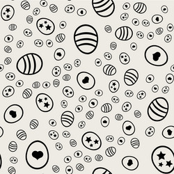 seamless pattern background abstract vector image
