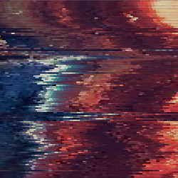 glitch background digital image data vector image