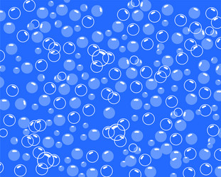 underwater bubble pattern texture vector image