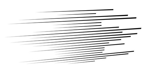3d straight parallel dynamic irregular lines vector image
