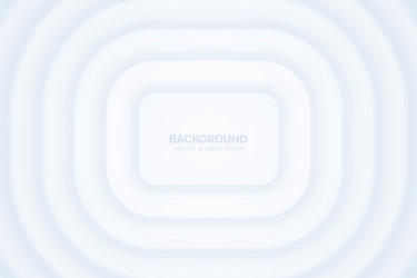 light morphism rounded rectangle shape 3d vector image