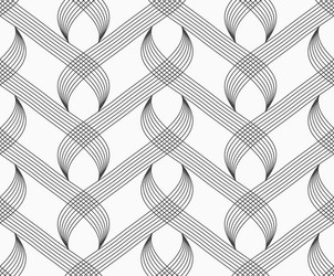 Overlapping Gray Hatch Pattern vector image