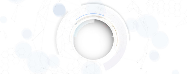 technology data background idea of global vector image