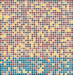 abstract square pixel mosaic background vector image