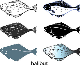 Halibut Vector Images (over 540)