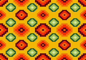 abstract dot shape seamless pattern background vector image