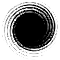 radial lines with rotating distortion abstract vector image