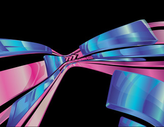 deep data space tech background vector image