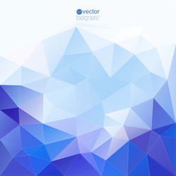 abstract background with triangles and polygon vector image