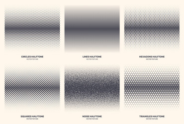 Halftone texture seamless pattern raster effects Vector Image