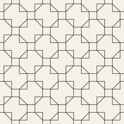 Geometric Lattice Pattern vector image