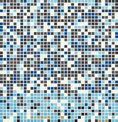 abstract square pixel mosaic background vector image
