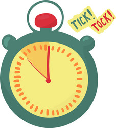 timer indicates the time is running out last vector image